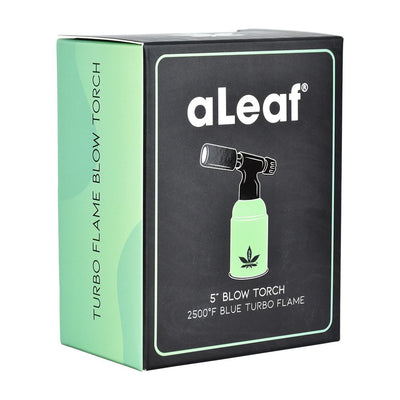 aLeaf Turbo Flame Single Jet Mini Blow Torch | 5"