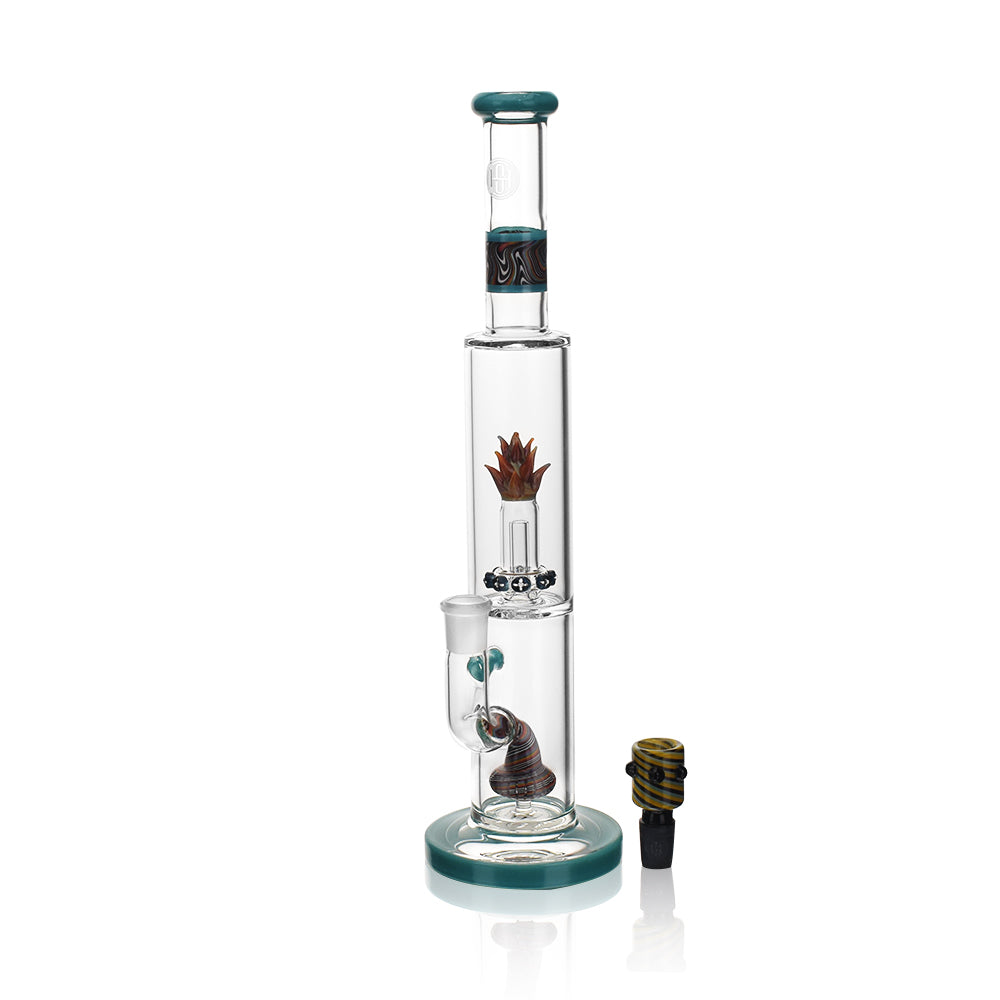 High Society | Cygnus Premium Wig Wag Waterpipe (Turquoise)