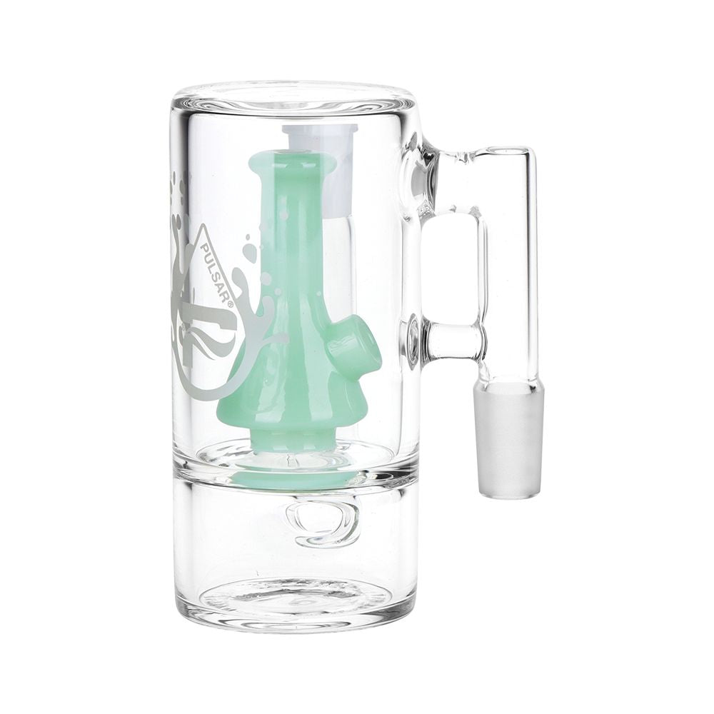 Pulsar Beaker Perc Ash Catcher - 4" / 14mm / 90D